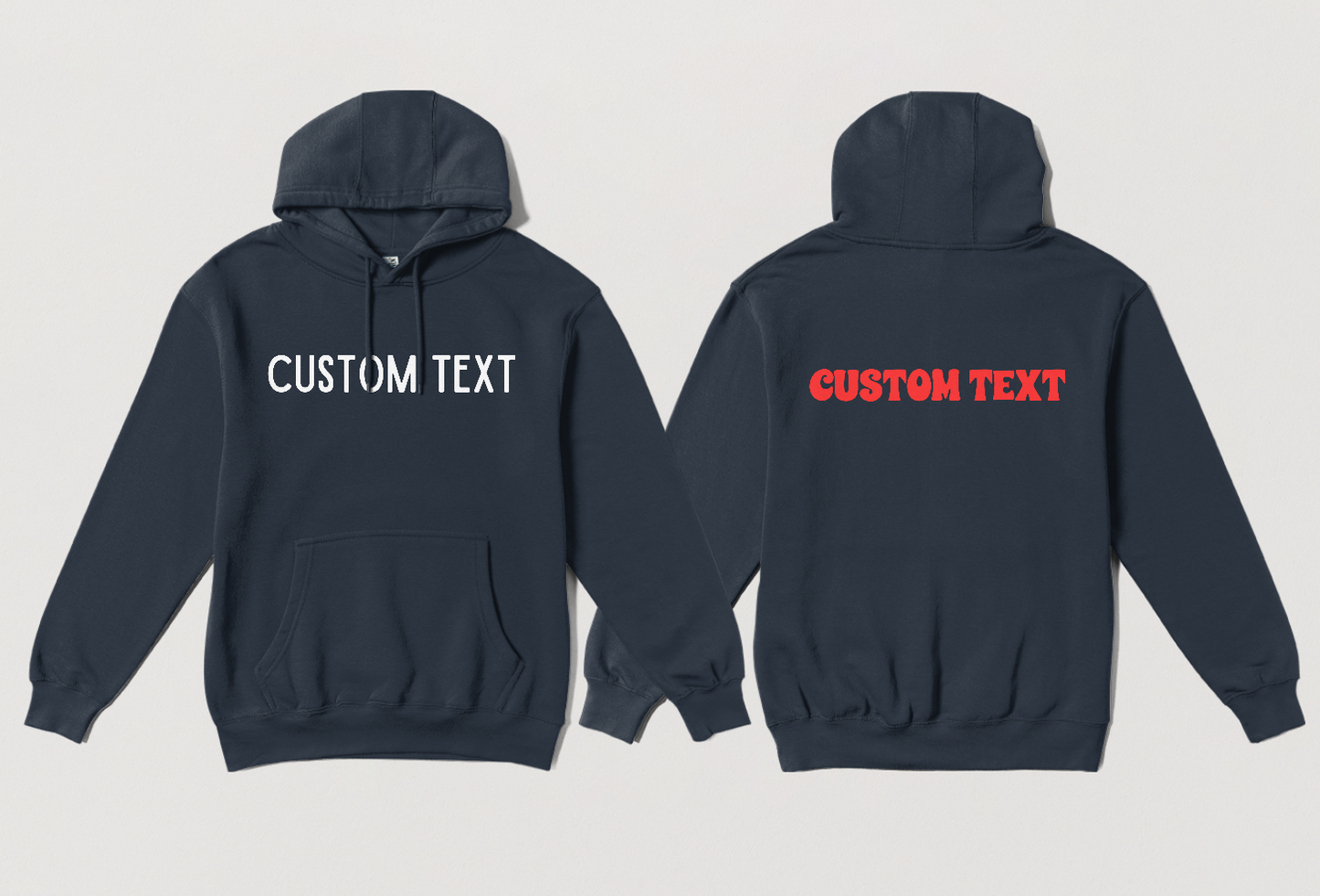 "Adult" Custom Text T-SHIRT; SWEATSHIRT; HOODIE